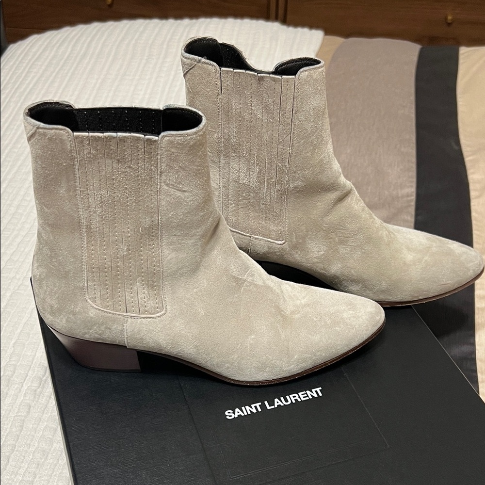 Saint Laurent West Chelsea Booties